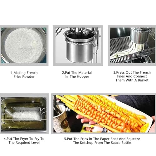 Machine à couper les frites sans effort en acier inoxydable robuste - 6