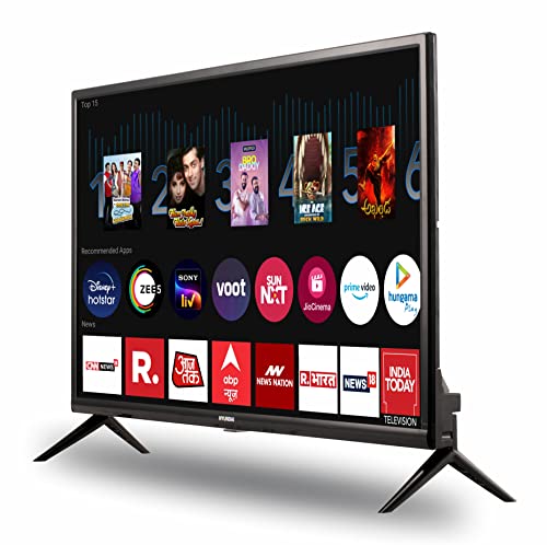 Image of Hyundai 98 cm (39 inches) HD Ready Smart LED TV SMTHY40HD52TYW (Black)
