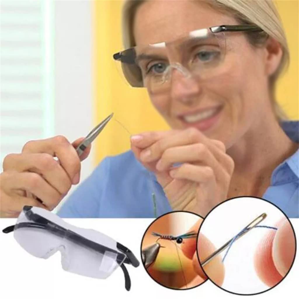 Lupe Presbyopie Lesebrille Faltbare tragbare Lupe Lesewartung Geeignet für ältere Menschen (Einheitsgröße B)