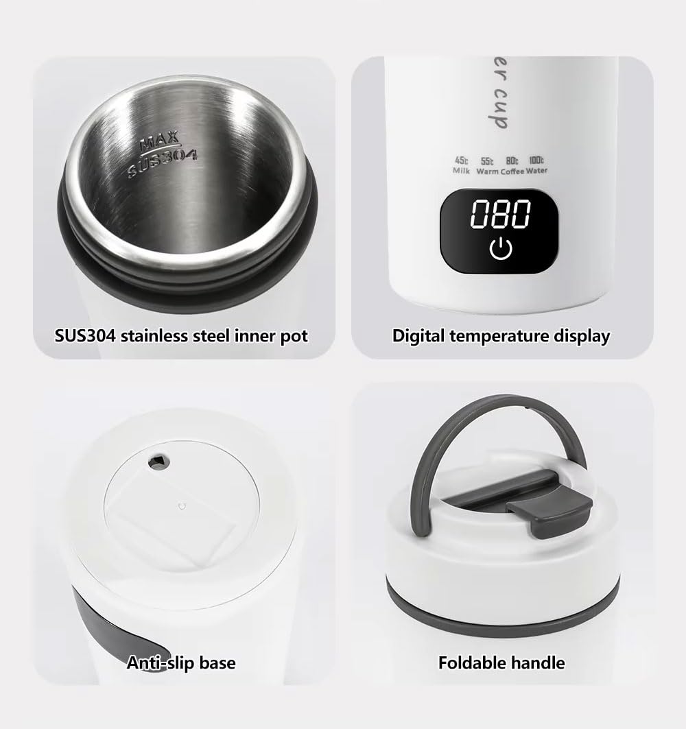 Oshotto Car Kettle - Portable Electric Water Heater -3