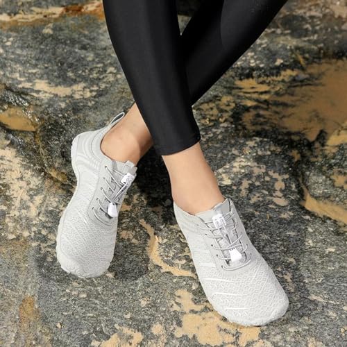 Image of Barefoot Shoes for Women & Men, Grounded Walking Hiking Barefoot Shoes, Wide Toe Box Non-Slip Water Athletic Footwear, Comfortable Vitality Barefoot Footwear, Trail Running Sneakers Unisex