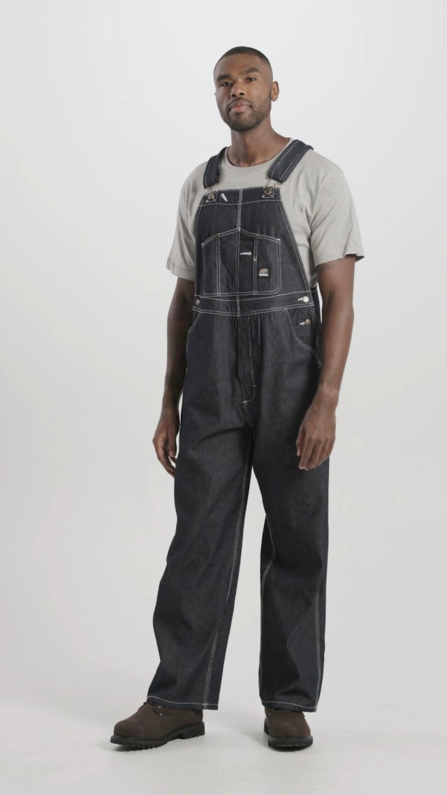 Amazon.com: Berne Men's Heritage Unlined Denim Bib Overall, 32W X