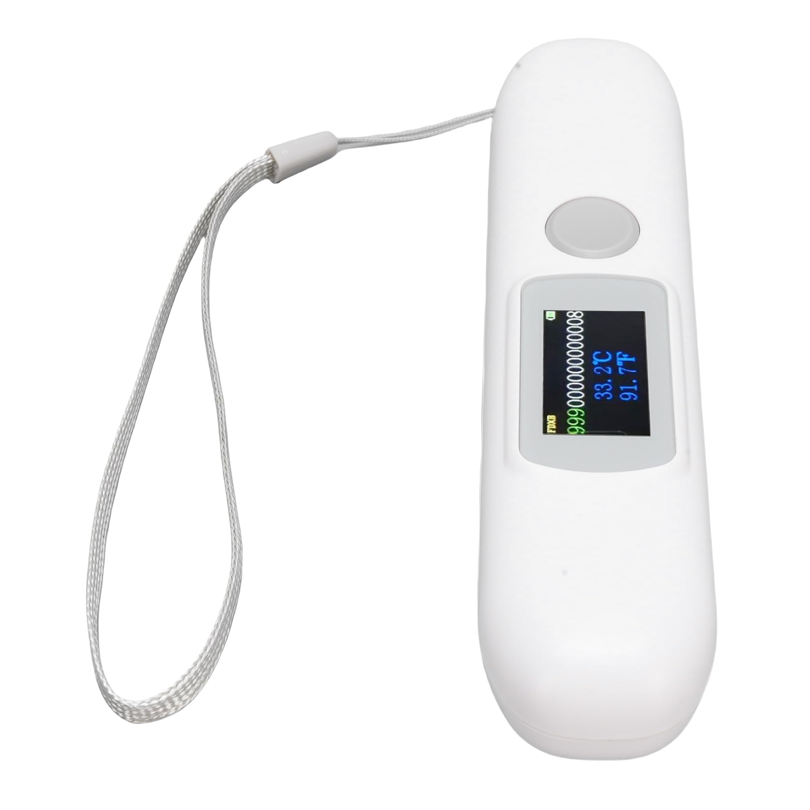 Lettore per Scanner Microchip per Animali Domestici per Chip ISO FDX B con Monitoraggio della Temperatura e Display a Colori, Materiale ABS, compatibilità Chip Universale, Raggio di