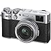 Fujifilm X100V Digital Camera (Silver) Bundle Includes: SanDisk 64GB Extreme PRO SDXC Memory Card +Spare Fujifilm Battery + More (6 Items)