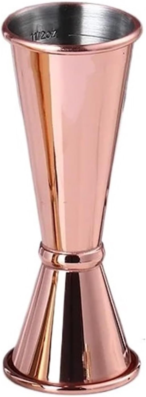 2pcs Stainless Steel Double Head Measuring Cups Cocktail Jigger Bar Accessories Drink Mixer Bartending Cup