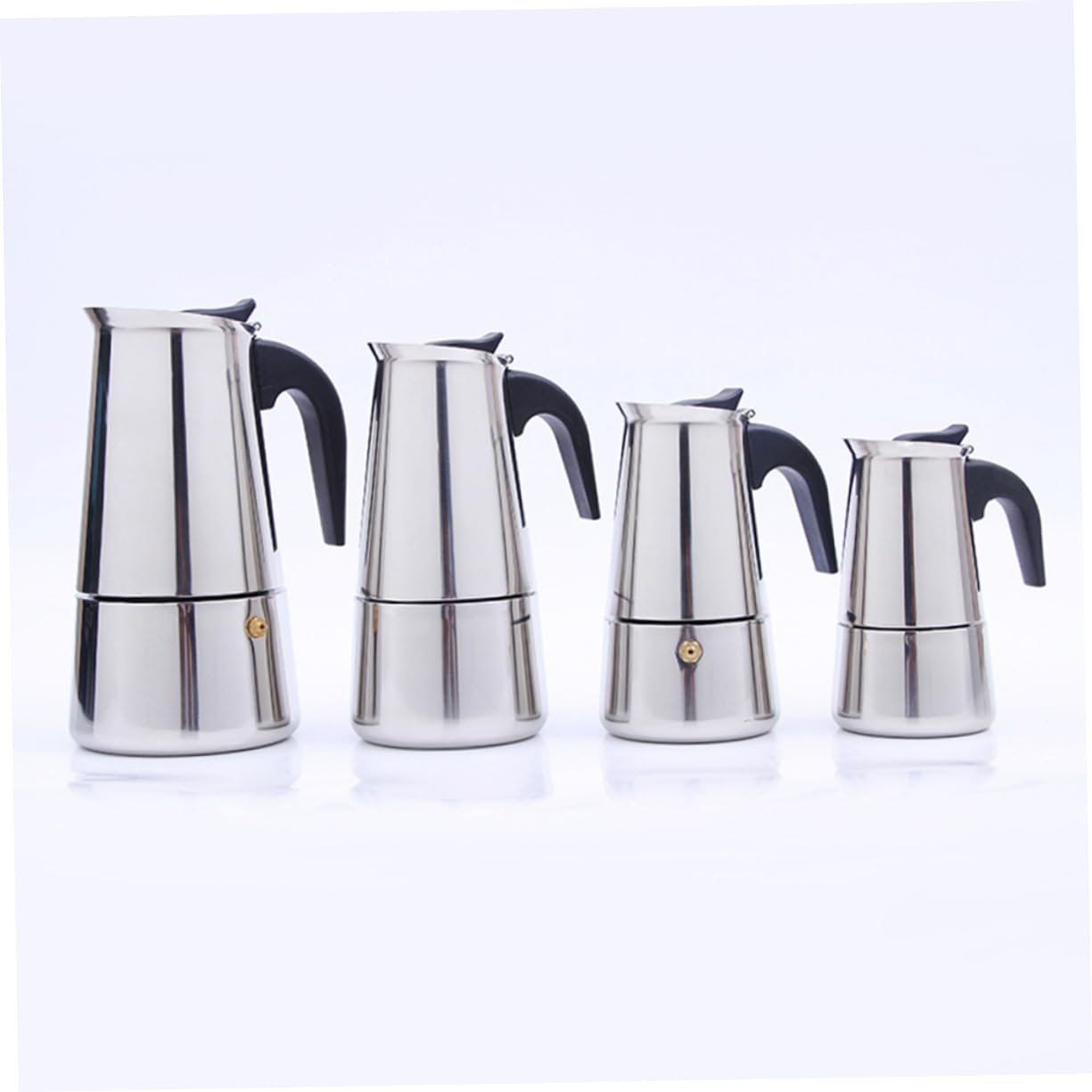 NAMOARLY Coffee Kettle Portable Maker 450ml Stainless Steel Pot Perfect for Greek Coffee More