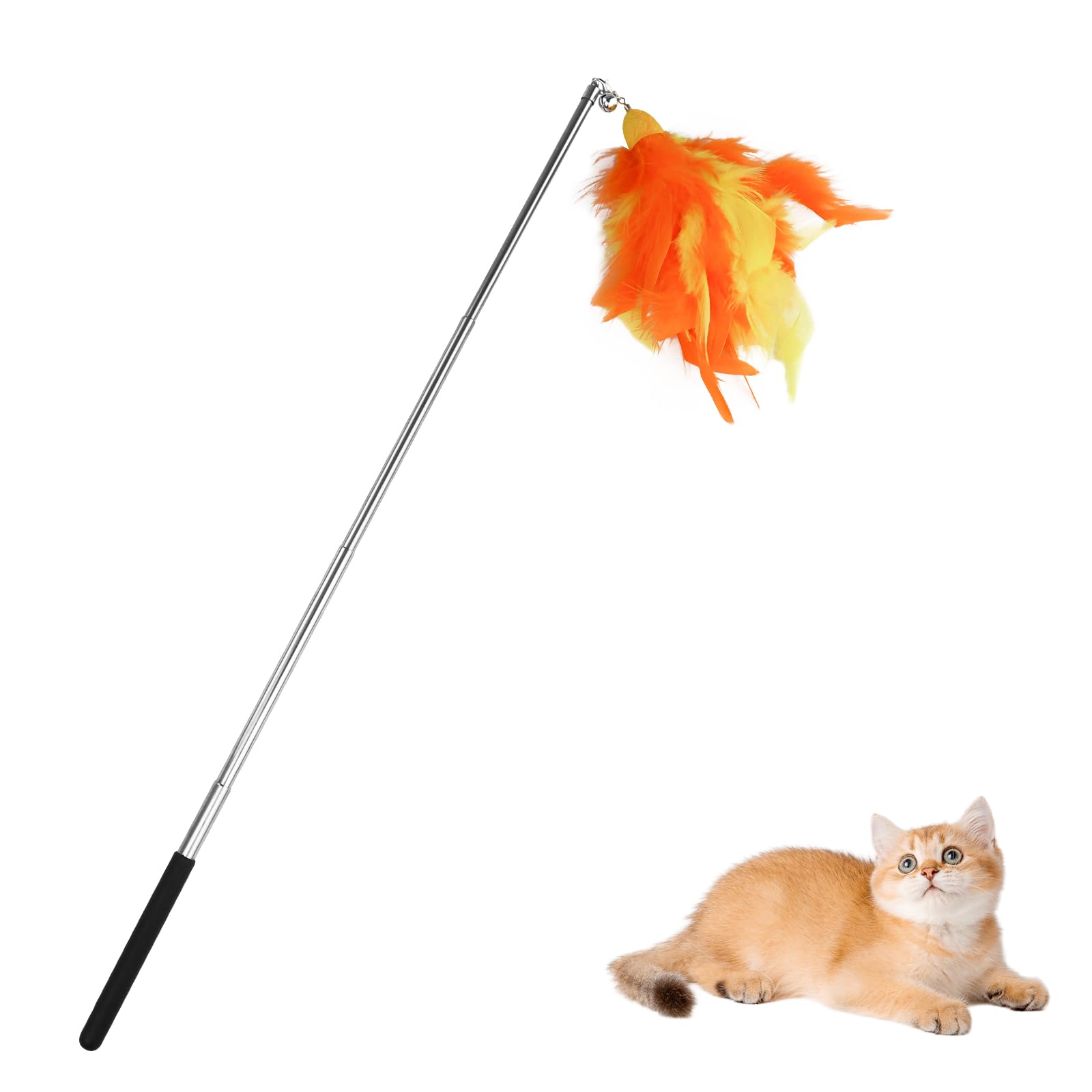 Andiker Retractable Cat Wand Toy
