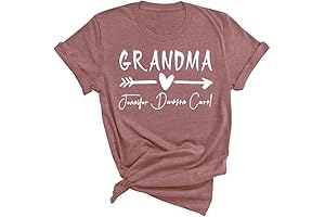 Grandmother's Heart Personalized T-Shirt