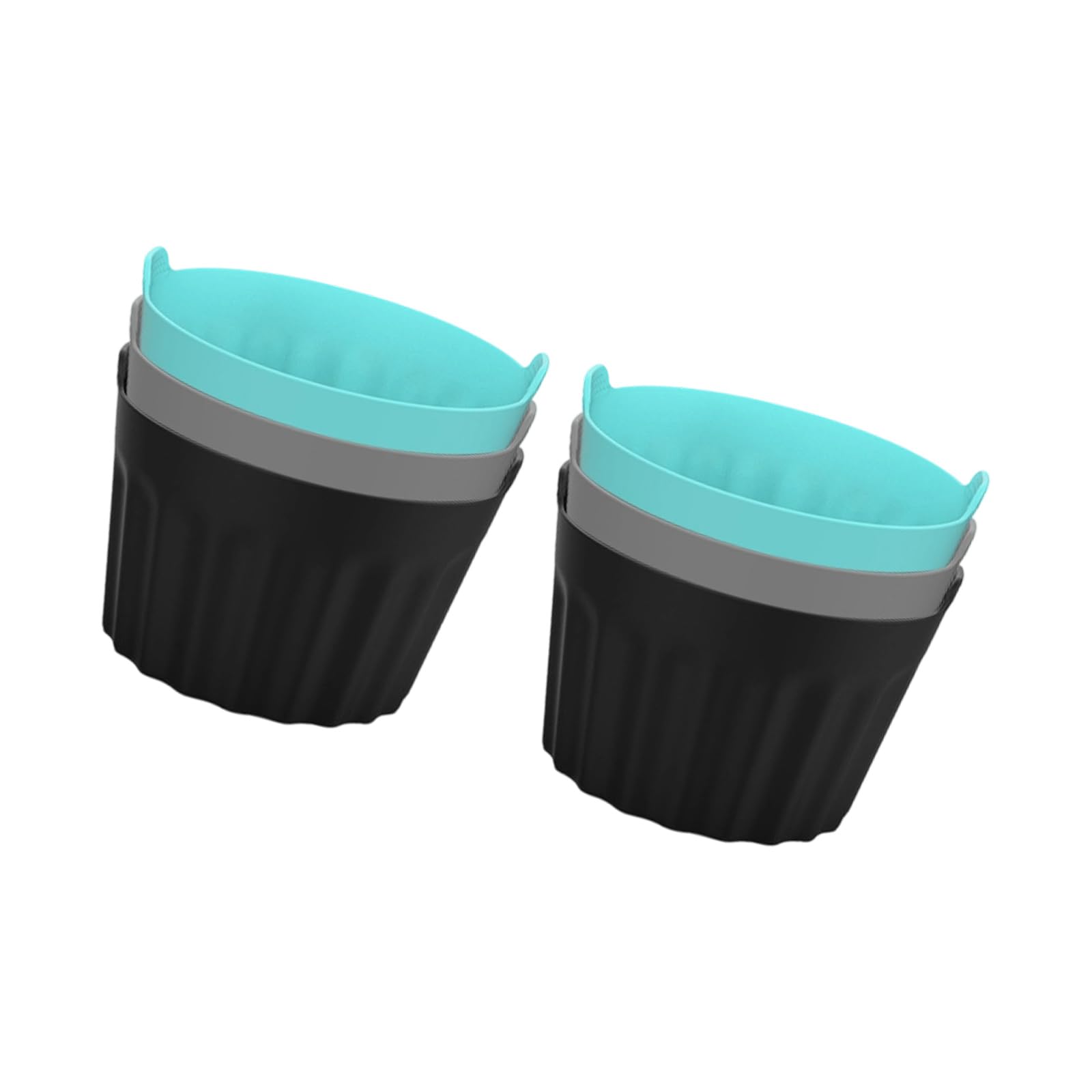 Uqezagpa 6 Packs 3/6 / 9Pcs Silicone Poacher Poaching Cups Maker Air Frying Machine Liner For Microwave Accessories Dishwasher Safe Silicone Molds