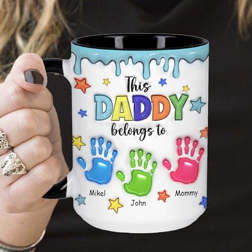Taza personalizada para papá primer Día del Padre miniatura 2