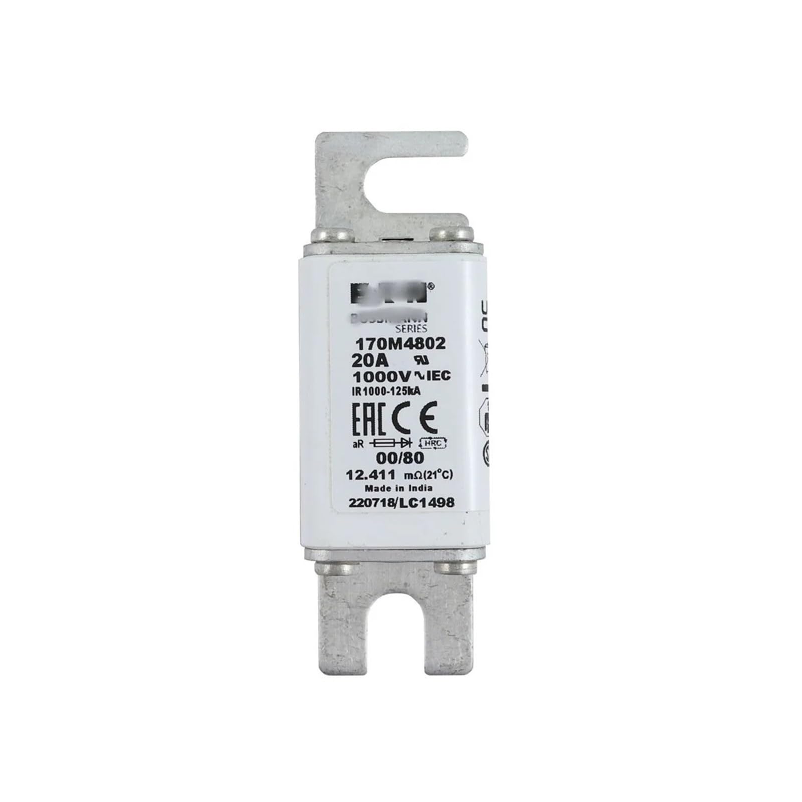 Fusible 170M4810 contre la surchauffe électrique des transformateurs industriels
