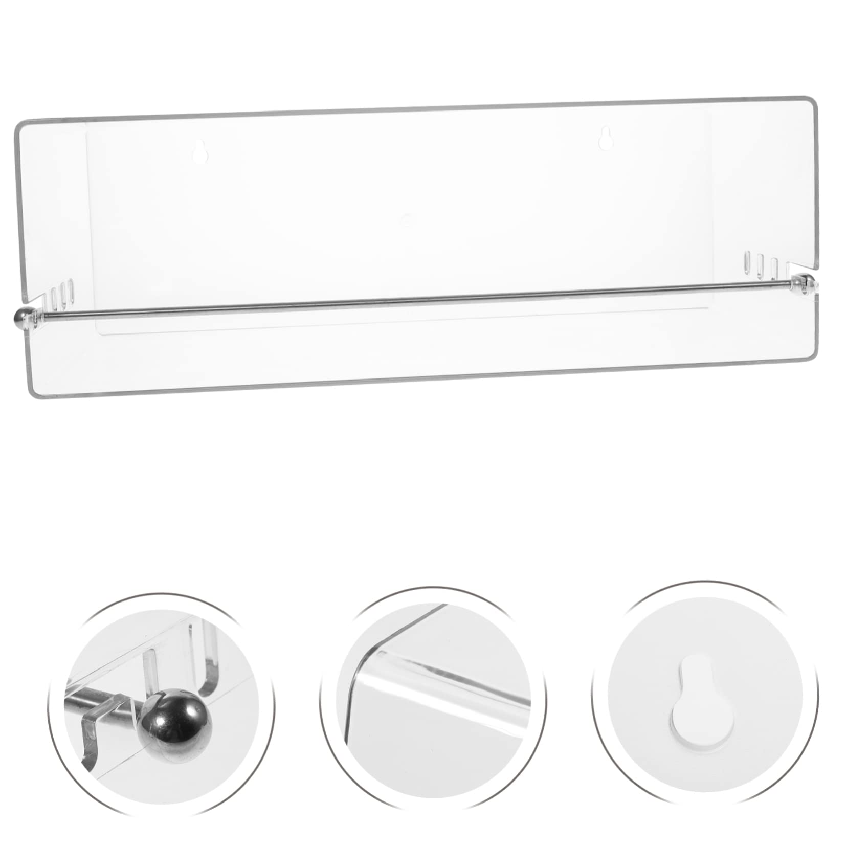 Amosfun Porta Nastri Artigianali in Plastica, Organizer Robusto per Conservare e Ordinare Nastri, per Laboratorio Creativo e Fioreria,
