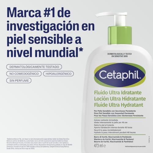 Miniatura 4 de Cetaphil Loción Ultra Hidratante 473ml, para piel con sequedad persistente