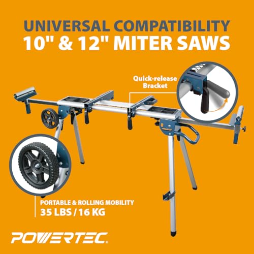POWERTEC MT4008 Miter Saw Stand
