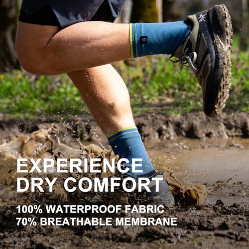 DexShell Waterproof Trail Running Socks, Compression Fit for Men &Women - Moisture Wicking Coolmax Inner, Breathable Membrane2