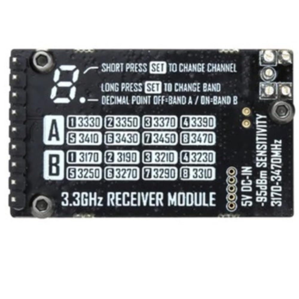 Conjunto de recepción de vídeo con gafas FPV apto for 3,3G
