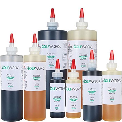 The GolfWorks High Impact Shafting Epoxy Club Assembly Glue 16 oz