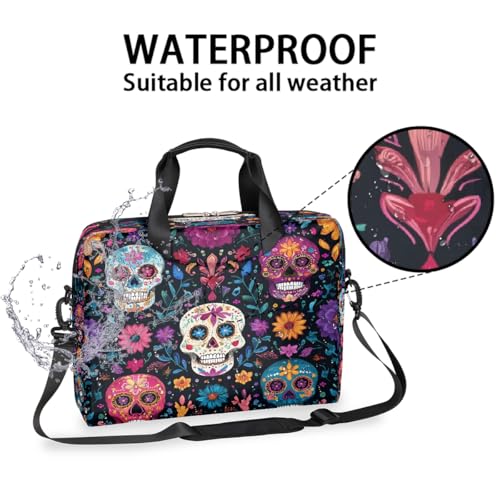 Maletín para portátil 15.6-16 pulgadas con diseño floral miniatura 3