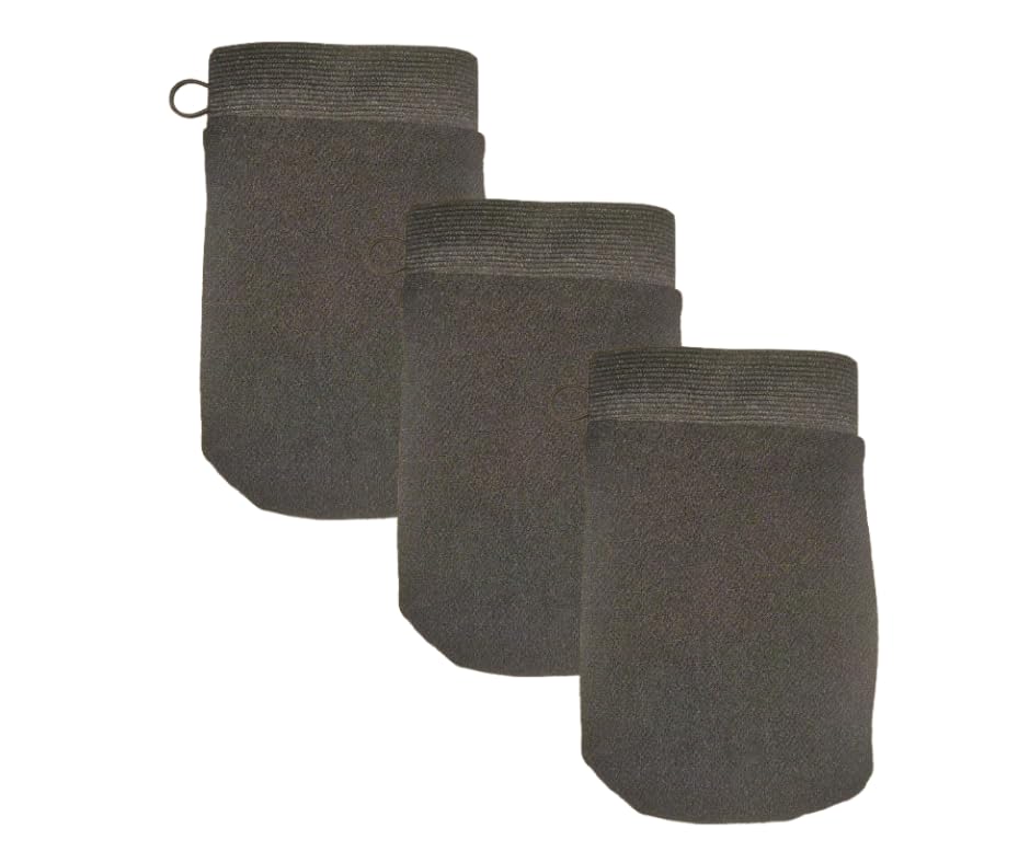 Bath Gloves for Body Scrub & Deep Exfoliation – Reusable Shower Scrubber for Men & Women (Pack of 3)-image-6