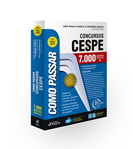 Como Passar em Concursos Cespe. 7.000 Questões