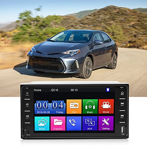 Radio estéreo FM Bluetooth con pantalla de 7 pulgadas DAN&DRE y carga rápida para el coche