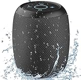 ZEALOT Bluetooth Speaker, Portable Speaker Bluetooth Wireless, 20W Stereo Sound, IPX6 Waterproof with Led Lights, for Shower Party Outdoor HomeTravel Hiking