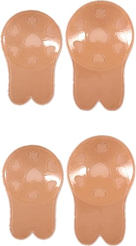 Miniatura 8 de ICEGIA Funda para pezón para mujer reutilizable adhesivo de silicona para pezones sujetador adhesivo pétalos