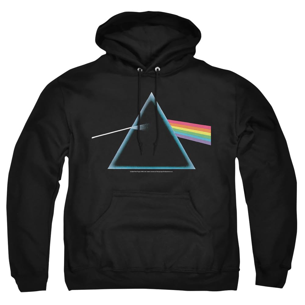 Popfunk Classic Pink Floyd Dark Side Prism Unisex Adult Pull-Over Hoodie