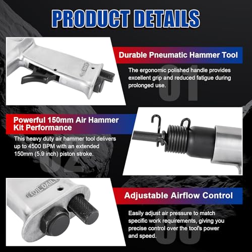NYXOVA 150mm Air Hammer Kit