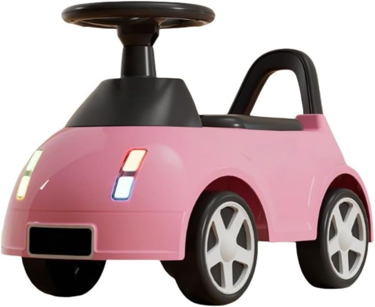 NYHGOXM キッズスクーター レトロデザイン 音楽&LEDライト付き 4