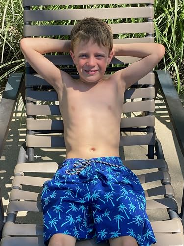 Image of Cozople Boys Swim Trunks Compression Liner Swim Shorts Quick Dry Bathing Suit with Boxer Brief Swimwear 2-20T