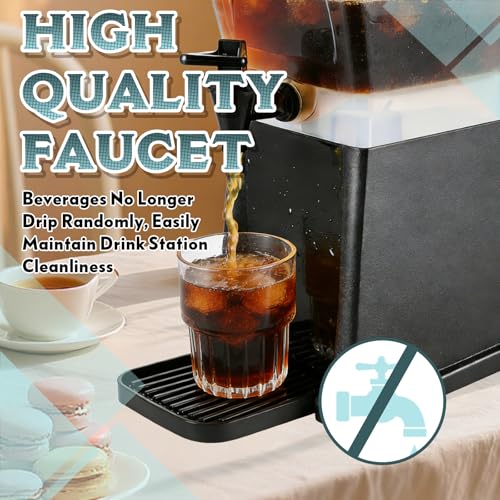 Commercial Juice Dispenser Triple Bowl