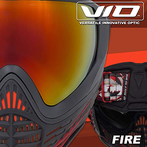 Virtue VIO Contour II Thermal Paintball Goggles/Masks - Fire - Thumbnail 2