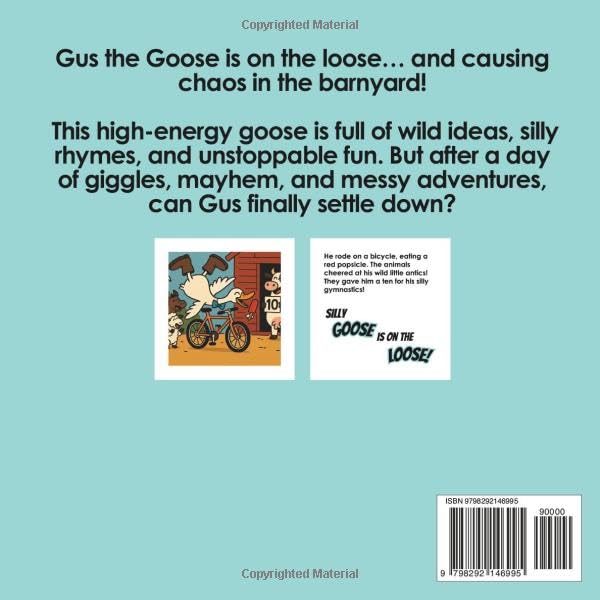 Silly Goose is on the Loose!: A Rhyming Funny Farm Animal Adventure Picture Book for Kids Ages 3–6 - Big Energy and Big Feelings That’ll Make Kids Giggle and Wiggle - Image 2
