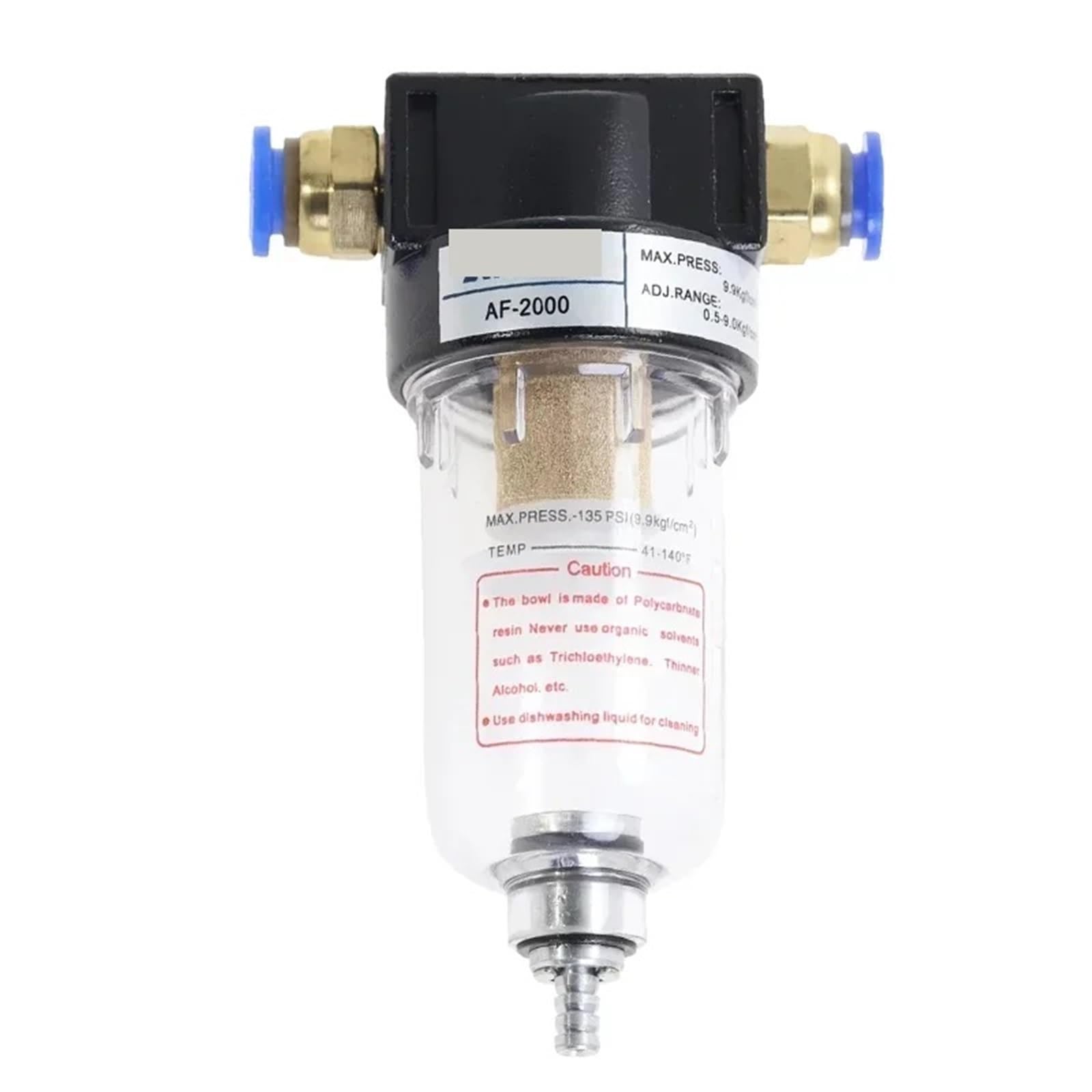Filtre cuivre AF2000 élimine l'humidité pour protéger la pompe à air