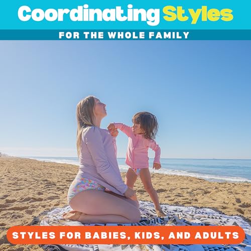 Image of SwimZip UPF 50+ Long Sleeve Rash Guard for Boys' and Girls' - Baby, Toddler, Kids