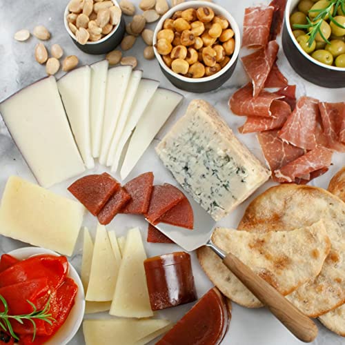 Drunken Goat Dop Spanish Cheese - Whole Wheel (4.5 Pound) - Drunken Goat Cheese Is Mild And Smooth, Not Goaty, With A Touch Of Fruitiness In The Finish #TOP1