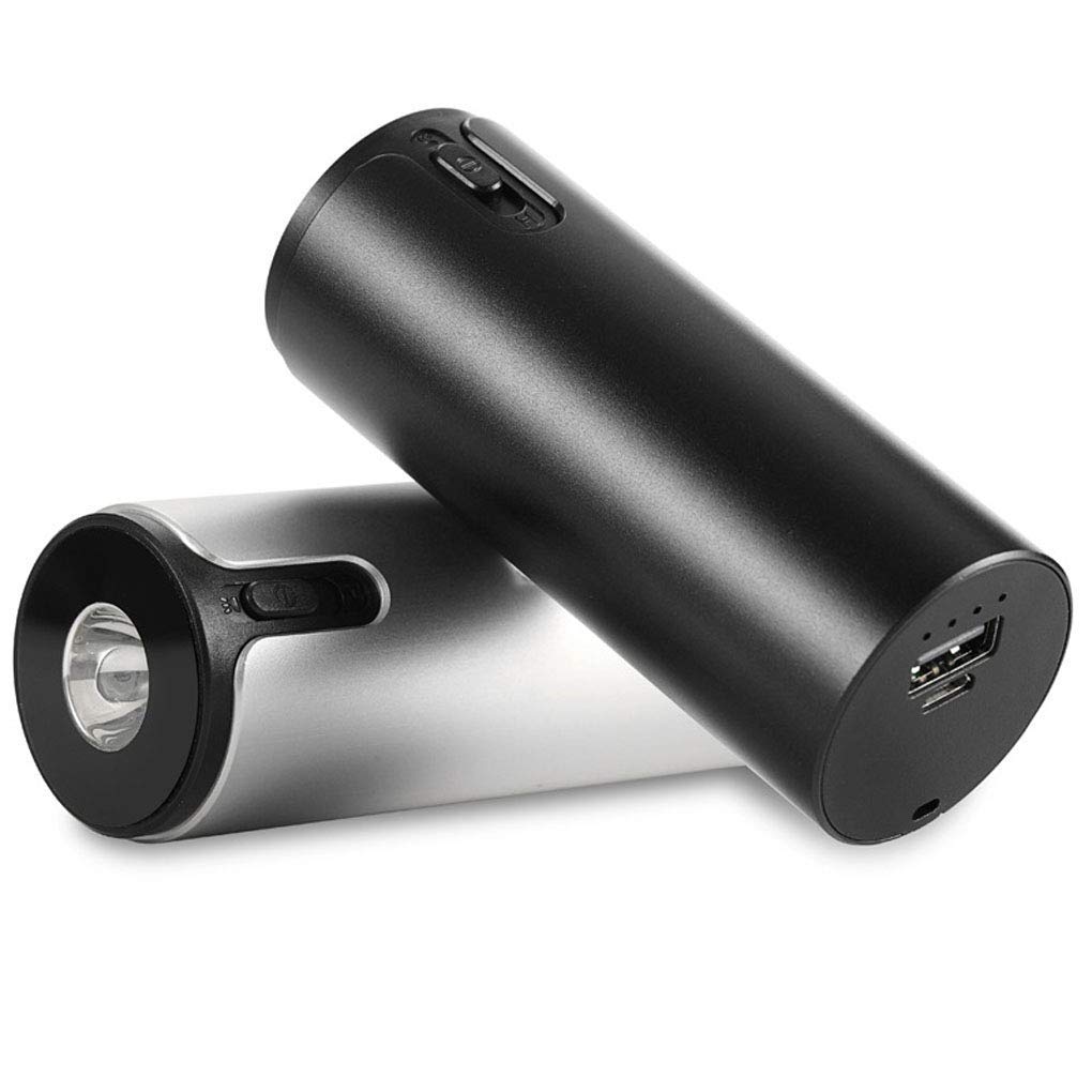 Scaldamani Ricaricabile, Power Bank, Illuminazione Torcia a LED abbaglianti, Scalda Tasca Portatile, Power Bank Elettrico per Riscaldamento USB