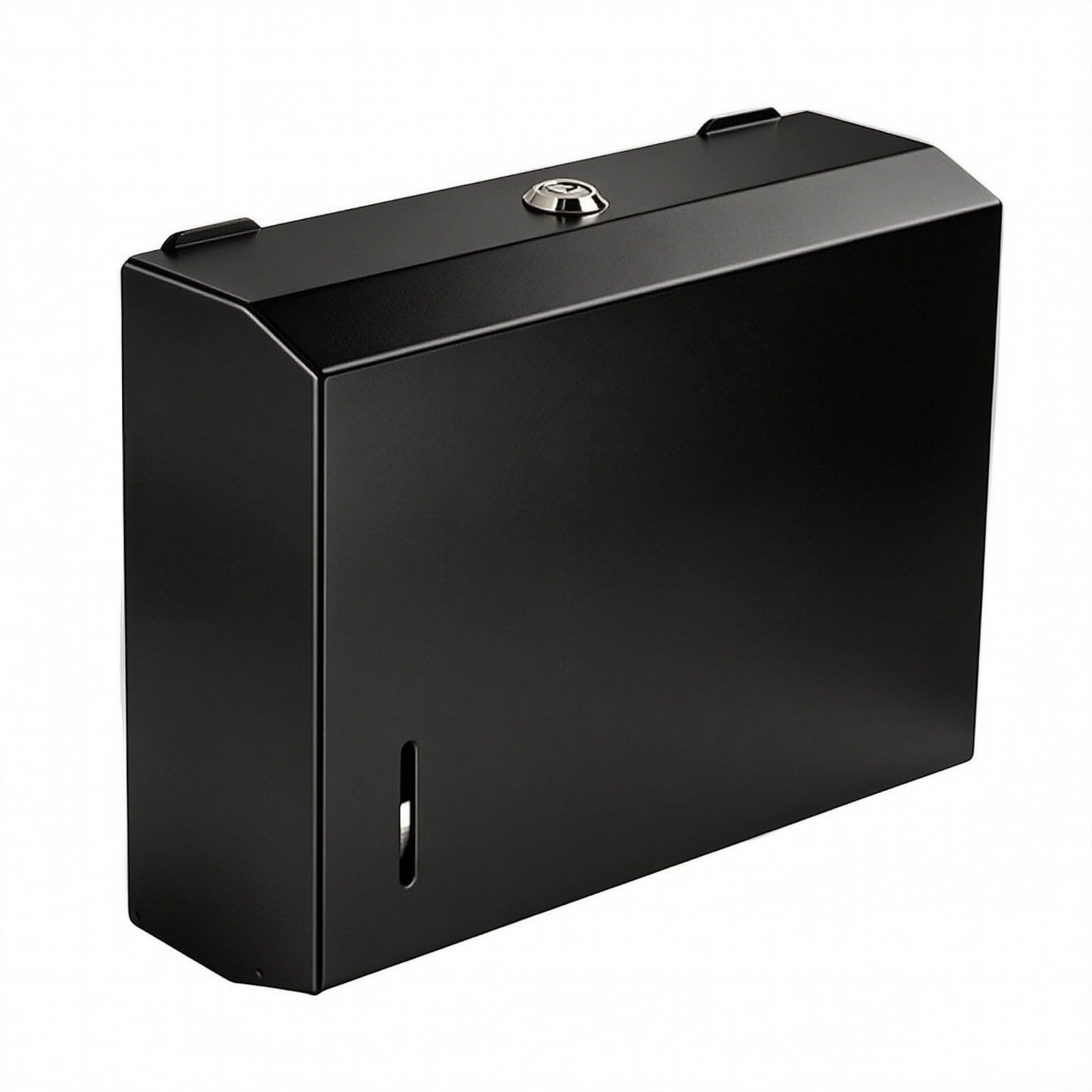Dispenser in Acciaio Inox con Serratura Resistente Porta Salviette di Carta da Parete Commerciale Distributore di Carta a Muro per Ristoranti, Rame Antico