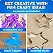 National Geographic 6 Lb. Moon Sand Combo Pack - 2 Lbs. Each of Blue, Purple and Natural Play Sand with Castle Molds - A Fun No Mess Sensory Activity, Sensory Bin Filler