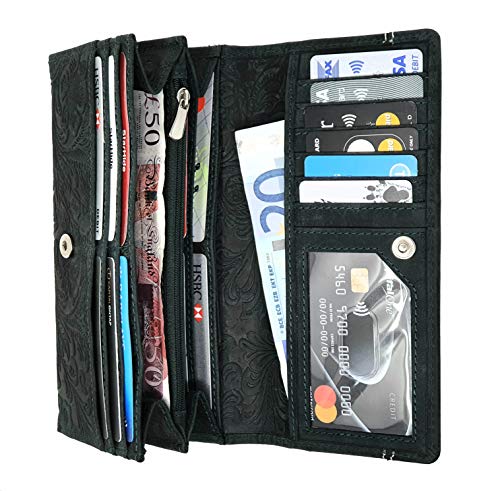 STARHIDE Donne in Rilievo Floreale Borsa Reale