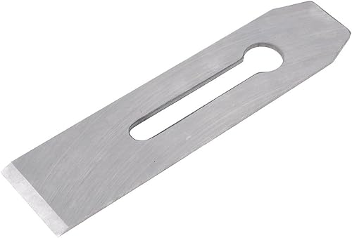 IIVVERR - Hoja de madera de carpintero de 1.772 in de ancho, color plateado (afeitado de madera de carpintero, 1.772 in de ancho, hoja de madera