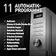 Panasonic NN-SD36QSEPG Solo-Mikrowelle, 29 l, 1000 W, automatisches Auftauen, 11 automatische Programme, Timer, Silber
