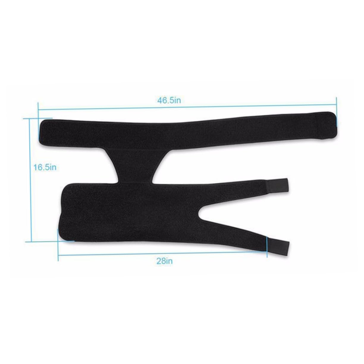 PACKOVE Lumbar Brace Strap Thigh Support Belt Back Belt Hip Support for Exercise Unisex Back Compact Easy to Carry