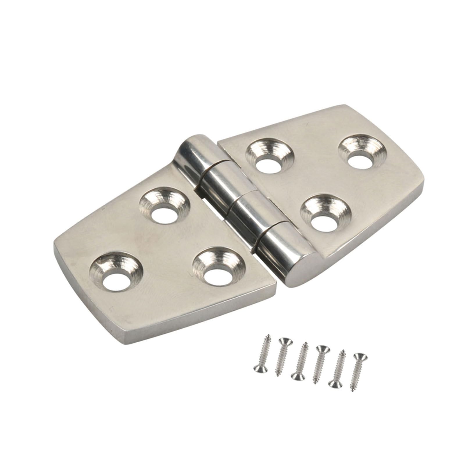 Marine Grade 316 Stainless Steel Heavy Duty Hinges with Mounting Hardware for Outdoor Use Heavy Duty Boat Hinge