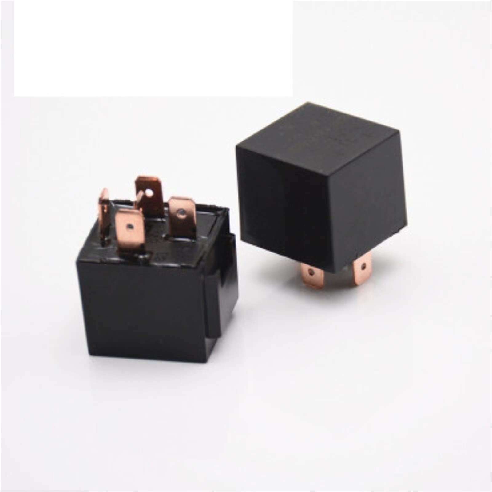 QEFHSVVZE 1pcs 12V/24V 80A 4pin/5pin car Black Shell Waterproof Relay(24V 4pin)