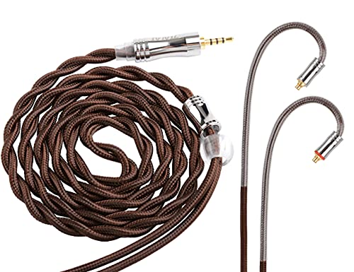 【JSHiFi-Memory】QDC2.5mmリケーブル 2芯バランス同軸ケーブル銀メッキ・単結晶銅混合線材 2.5？イヤホンアップグレードケーブル 中華QD 51zKEWFORKL.jpg