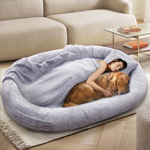 Human Dog Bed for Adults and Pets,71