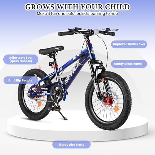 ONLYGU 18 Inch Kids Bike