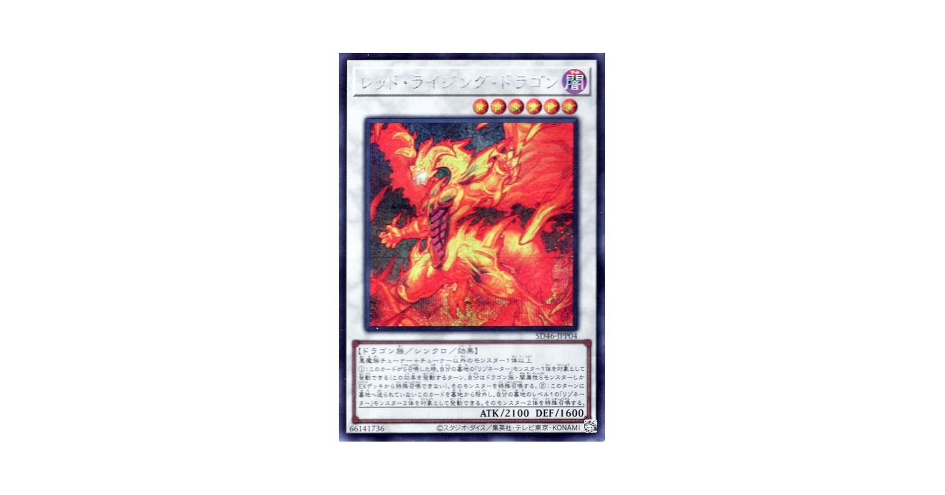 Amazon.co.jp: 遊戯王カード レッド・ライジング・ドラゴン